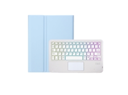 Capa Com Teclado Bluetooth Xiaomi Redmi Pad Pro 12.1 Retroiluminação Gradiente Com Touchpad