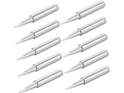 Kit Com 10 Pontas De Metal Para Ferro De Soldar, Peças De Reposição Para Estação De Solda, Pontas De Gokoco