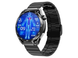 Smartwatch masculino com rastreador de condicionamento físico e função de telefone, frequência cardíaca e pressão arterial em água verde Bestvite