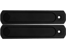 Stobaza Conjunto De 2-puxadores Ocultos Para Portas Correr, Liga De Zinco, Design Moderno E Seguro, Ideal Para Cozinhas