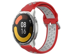 Pulseira De Silicone Esportiva Perfurada E Respirável De 22 Mm Para Xiaomi Mi Watch Color 2