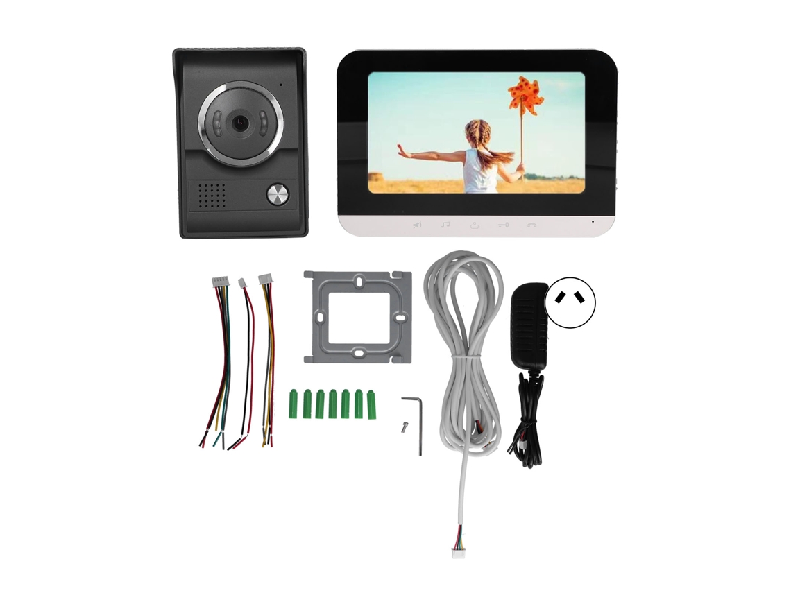 Smart Campainha (Videoporteiro de Alta Definição, Ampla Adaptação de Voltagem).