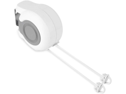 Varal retrátil duplo para áreas externas Slowmoose 13m