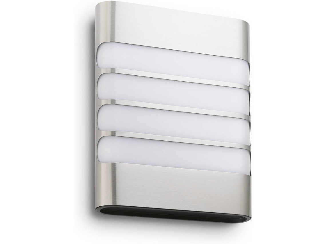 Luz Exterior PHILIPS Raccoon inox LED