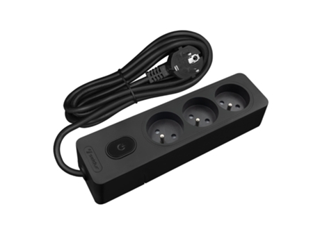 Extensão Eléctrica SELDUR G3Fu22B 3 Tomadas + Interrutor Usb A+C Carregamento Standard 12W Branco Cabo de 2M