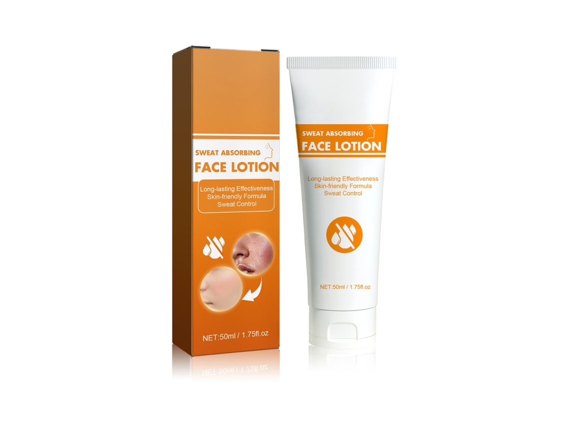 A loção facial antitranspirante Laxiscreed limpa a pele suavemente e oferece controle de oleosidade de longa duração.