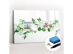 Quadro Magnético Decorativo Ramo De Planta Para A Cozinha Espelharte (60x40 Cm)
