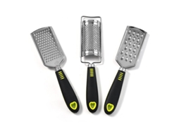 Ralador De Queijo Manual Aço Inoxidável 3 Peças, Cortador Queijo, Utensílios Cozinha, Batata Em Fio. Aquaforge
