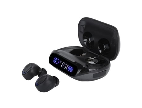 HURRISE Fio Fones de Ouvido Estéreo H66 Fio Fones de Ouvido com Display Digital Fone de Ouvido Estéreo Cassete de Som de Fio Real