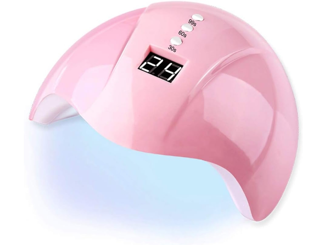 Lâmpada Uv Led Para Unhas, Secador De Unhas De 36w, Com 3 Temporizadores De Esmalte Em Gel Uv