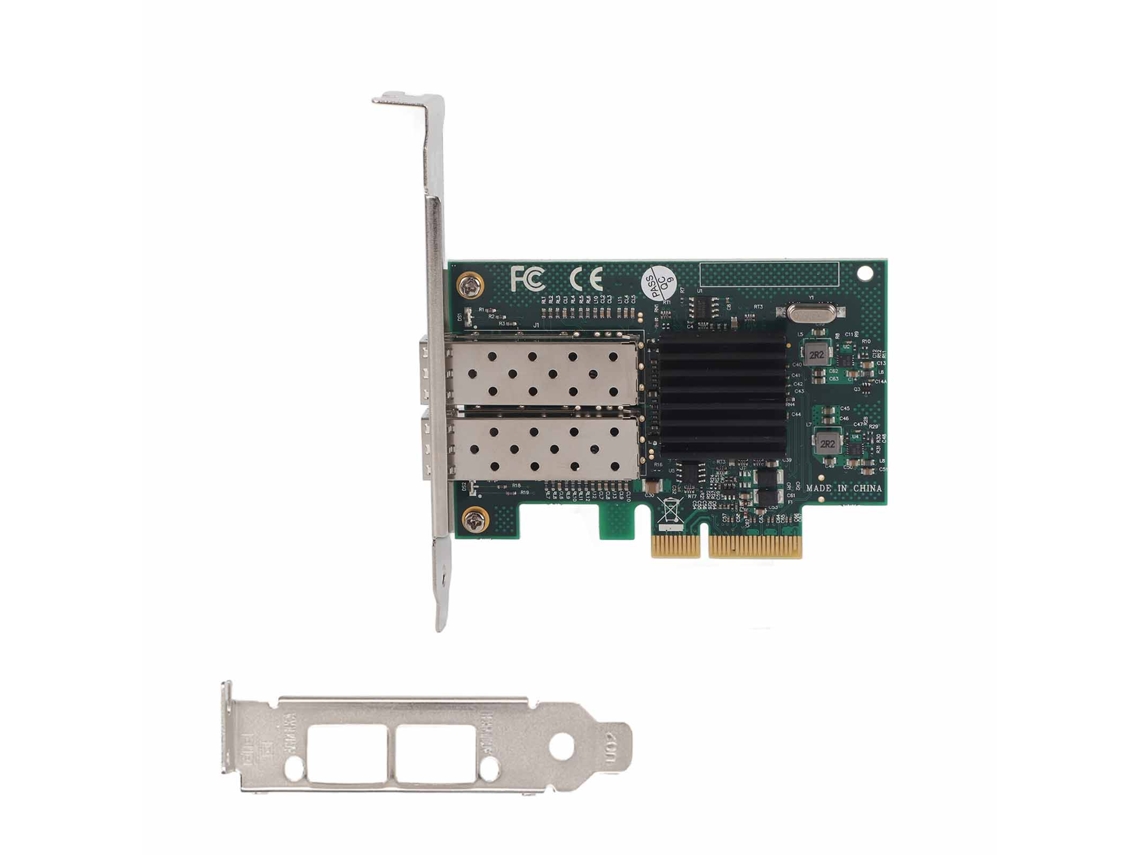 Placa de Rede LAXISCREED Intel 82576 Dual port Fibra Giga