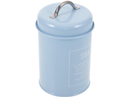 Recipiente De Design Vintage Com Tampa Fácil Abertura, Recipiente Hermético De Metal 1200ml Para Armazenar Chá E Café