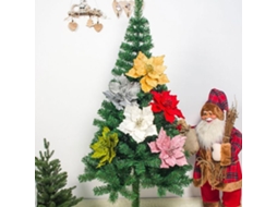 Arranjo De Flores De Folha Pistilo Artificial Natal