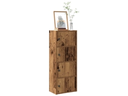 Vidaxl Estante 40x24x102 Cm Derivados De Madeira Madeira Velha