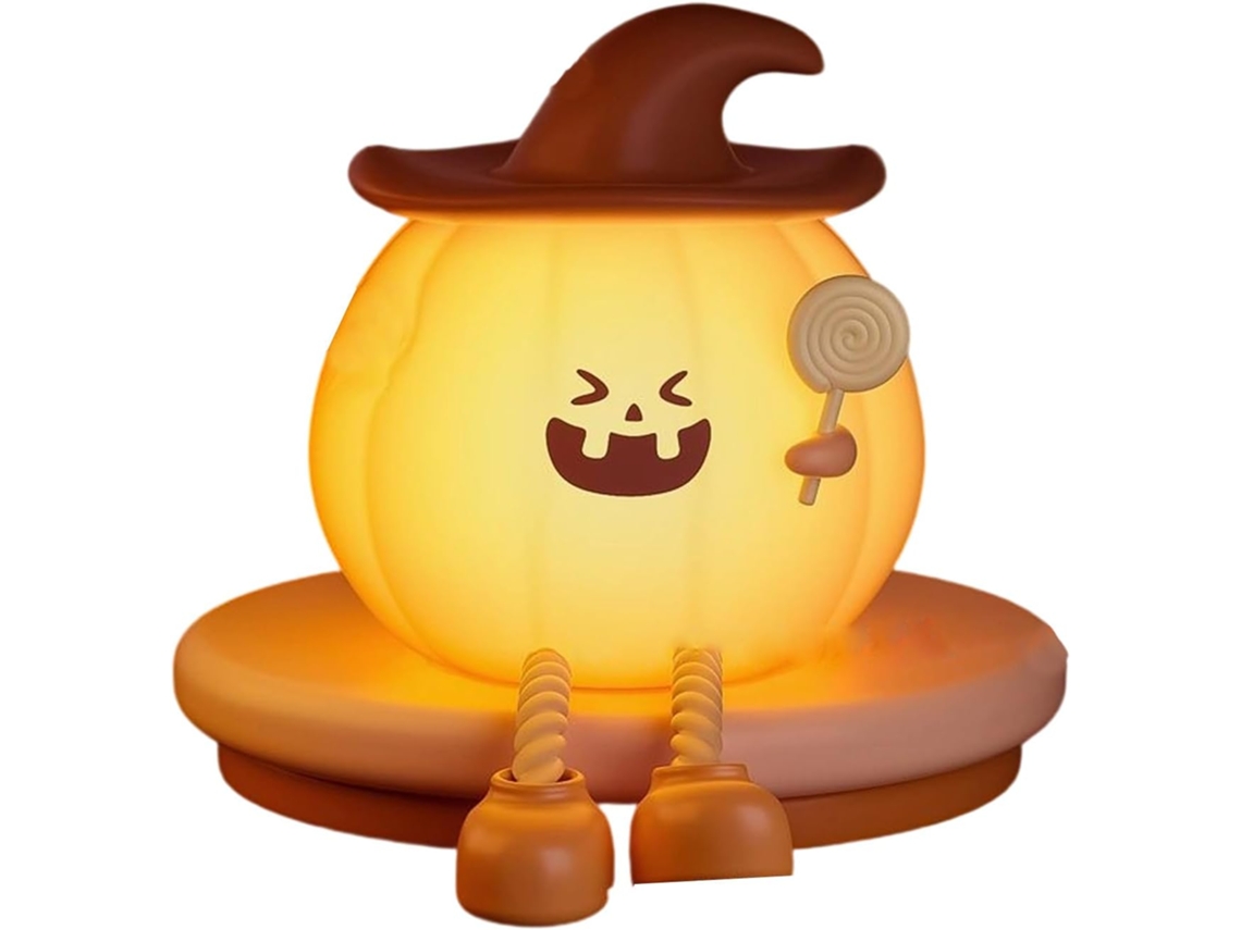 Luminária Noturna De Halloween, Luminosa | Lâmpada De Toque Ajustável Com Temporizador De Desligamen Gokoco