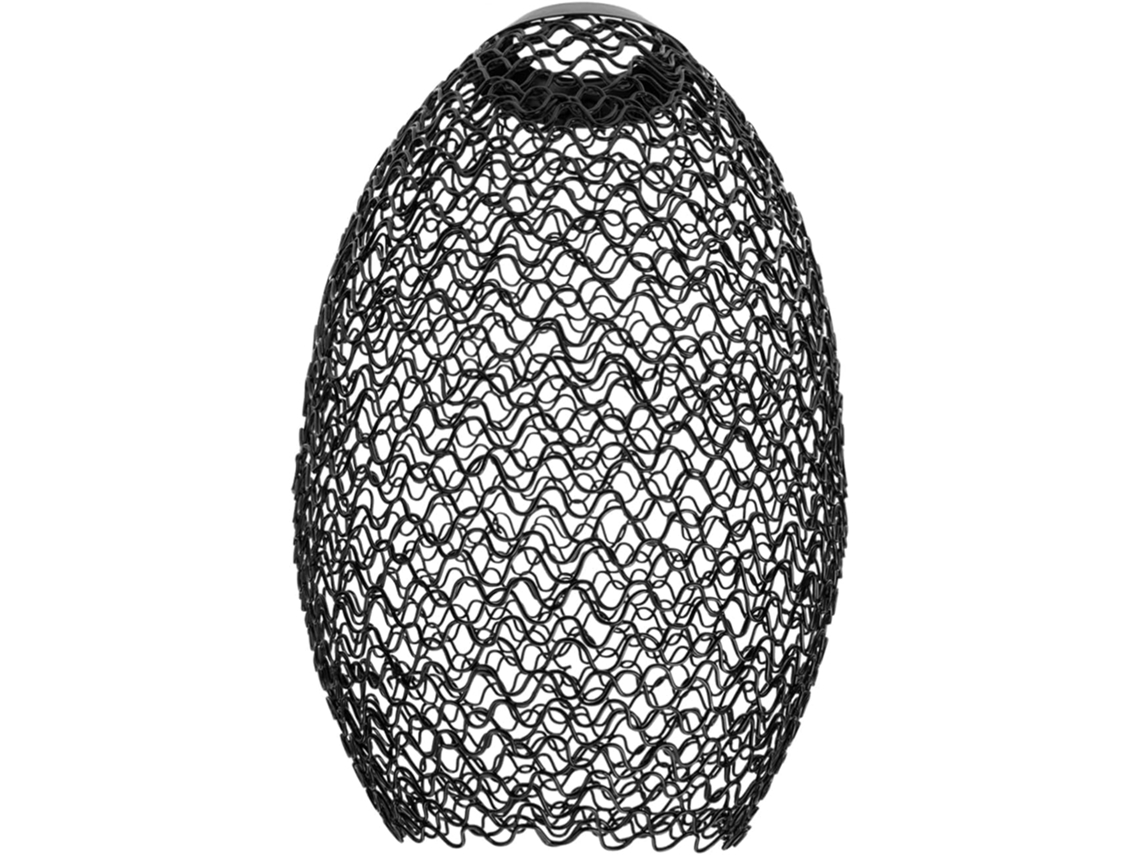 Abajur Preto Elegante Para Lustres E Luminárias De Mesa - Acessório Decorativo Para Sala De Estar, Quarto E Escritório.