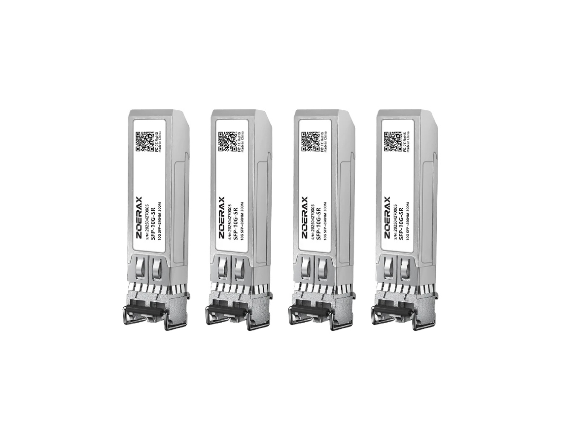 Módulo Transceptor, Fibra Multimodo, Plug-and-play, 4pcs 10g