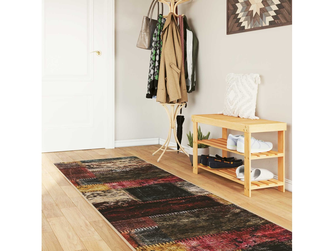 Vidaxl Passadeira Marsa Multicolor 100 X 350 Cm Poliéster E Pvc