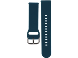 Cinturão Silicone Substituir Samsung Galaxy Watch Active R500/garmin Vvivoactive3 Azul Royal