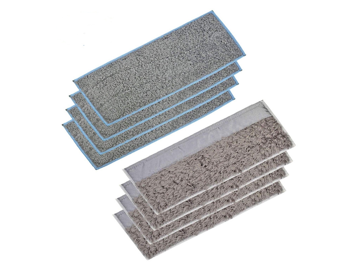 Conjunto de 8 Peças Cabeças Esfregão para Robô Aspirador Irobot Braava Jet M6 BRILVIBERA