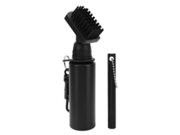 Club Cleaner Brush 150ml Leakage Proof Squeeze Bottle Club Cleaner Water Brush With Retainer Clip Groove Sharpener Tool Black LAXISCREED