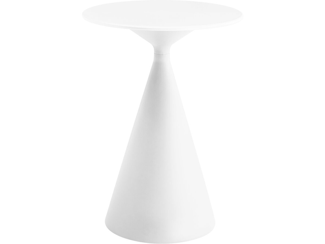 Mesa De Jardim Bistrô ⌀80 Cm "néora" - Branco