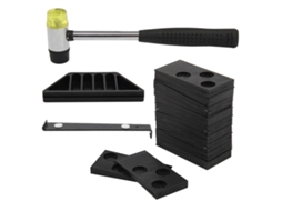 Kit De Acessórios Para Instalação De Pisos De Madeira Com Barra De Extração E Martelo De Duas Cabeças Para Pisos Laminados 7-15mm