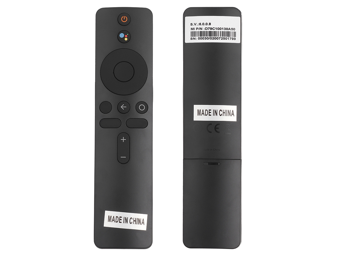 Control remoto bluetooth abs con control por voz para xiaomi tv 4s profesional y duradero