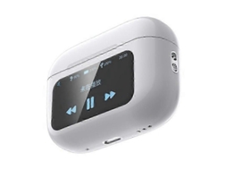 Fones De Ouvido Bluetooth A9 Pro Com Tela Sensível Ao Toque Lcd Colorida, Cancelamento De Ruído Ativo E Ancenc Ly Ebike