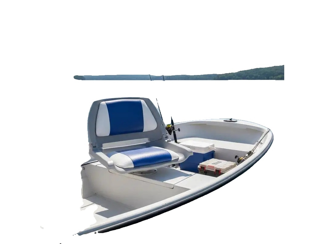 Assento De Barco, Espuma Estofada, Design Dobrável, Cinza