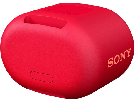 Coluna Portátil SONY XB01 Vermelha — Bluetooth