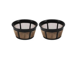 Filtro De Café Reutilizável, Tipo Cesta Para 8 A 12 Xícaras, Reposição Com Aço Inoxidável.