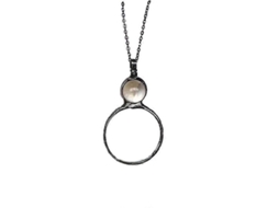 2026 lente de Aumento Colgante Joya, Collar Lupa para Lectura, Regalo Práctico para Mayores, Lupa 10x para Libros Periódicos