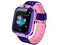 Smartwatch Crianças Rosa Camera Frontal Chamadas Telefónicas