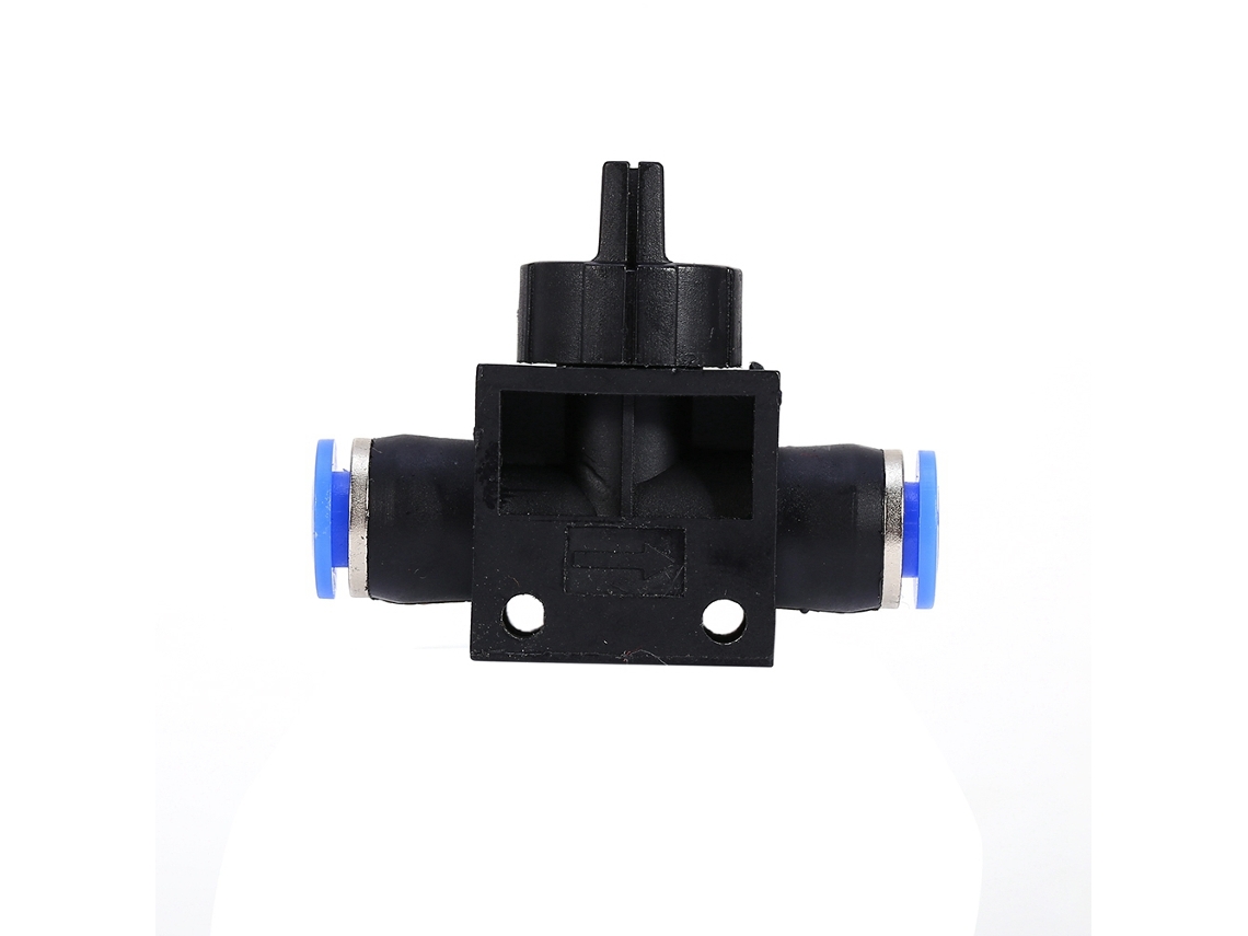 Conector Pneumático Push In Válvula Controle Ar Mangueira Água Fácil Instalação