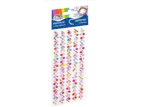 Diamantes Autocolantes Gr Ds070 Mistura De Cores Fiorello