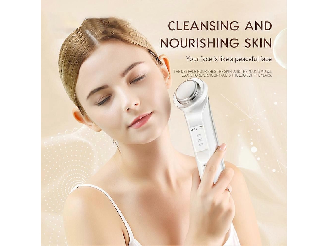 Massageador Facial Multifuncional para Limpeza e Nutrição da Pele, Ideal Mulheres Meninas. GOKOCO