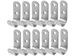 Conjunto de 20 Ganchos GOKOCO Reforçados em Metal, Estável e Prova de Queda