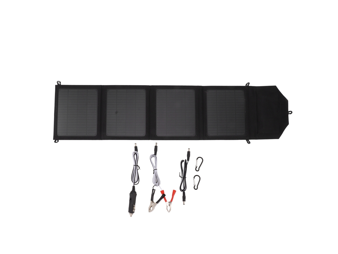 Painel Solar Dobrável 40w4 (portátil Dobrável, Com Portas De Carregamento Usb Duplas)