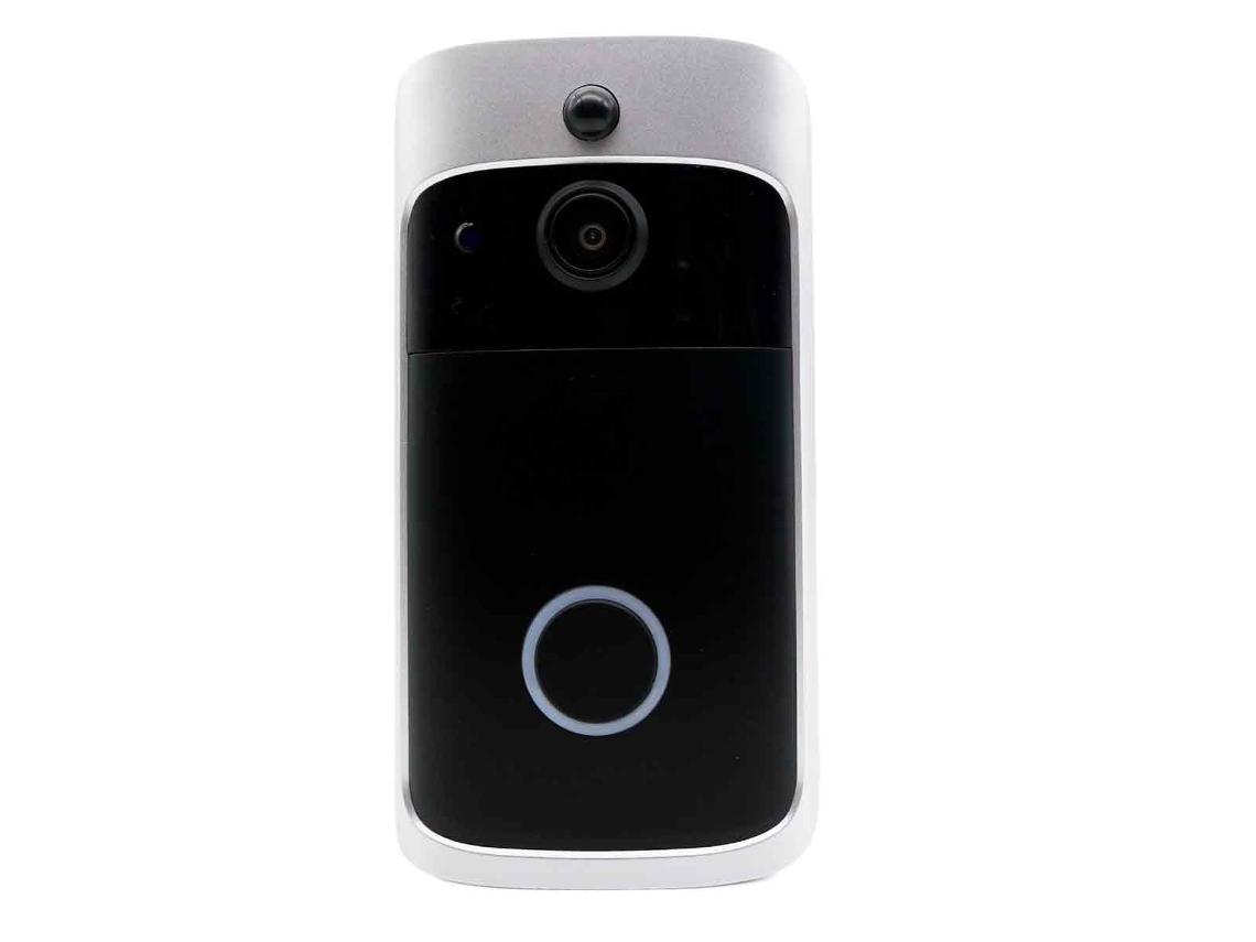Campainha De Vídeo, Hd Wifi Sem Fio Aquaforge