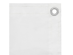 Tela de Varanda 75x500 Cm Tecido Oxford Branco MAISON EXCLUSIVE