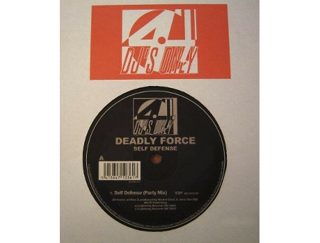 Vinil Self Defense 4 Djs Only