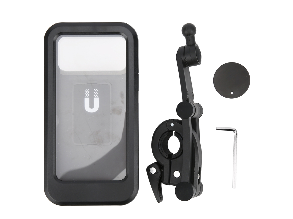 Suporte para Celular de Bicicleta com Fixação Magnética à Prova D'água | S/MARCA