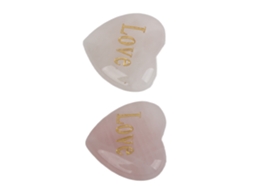 Pedra Cura Chakra Coração Limpeza Nutrição Relaxamento 2pcs