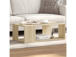 Mesa De Centromesa De Apoiomesa De Café 89,5x48x30 Cm Derivados Madeira Carvalho Sonoma Wsd17437 Lovely Home