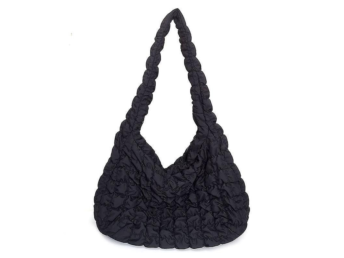 2026 bolso Tote Casual de Gran Capacidad Con Diseño Plisado de Nylon Luxury para Hombro Y Mano