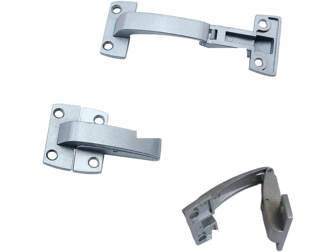 Conjunto De 2 Dobradiças Montagem Frontal Em Liga Zinco Para Móveis, Armários E Portas, Com Abertura Deslizante E