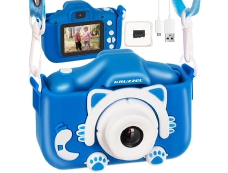 KRUZZEL Ac22295 Blue Digital Camera
