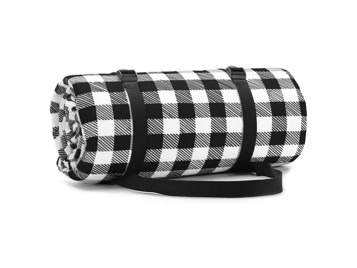 Cobertor de piquenique dobrável à prova d'água Slowmoose para camping e jardim, 200 x AD