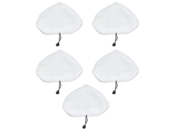 Conjunto de 5 Capas de Substituição para Esfregão Steamboy X5 H20 S302 S001 Bissell Fibra Absorvente